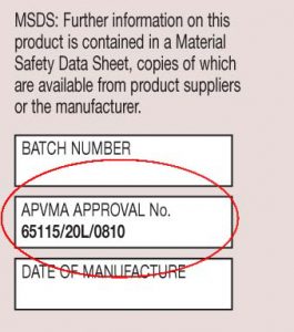 APVMA Timber Preservatives APPROVAL